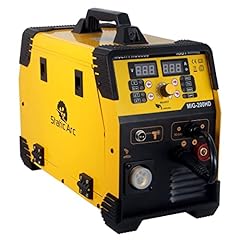 MIG 200A Inverter DC Welder 3-in-1 MMA TIG Gas GASLESS for sale  Delivered anywhere in UK