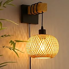 Farmhouse rattan plug for sale  Delivered anywhere in USA 