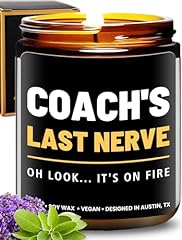 Funny coach candle for sale  Delivered anywhere in USA 