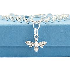Silver bee bracelet for sale  Delivered anywhere in UK