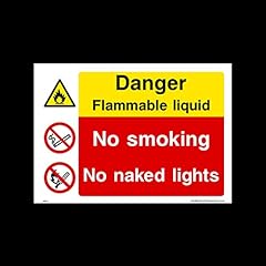 Danger flammable liquid for sale  Delivered anywhere in UK