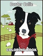 Border collie coloring for sale  Delivered anywhere in USA 