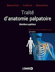 Traité anatomie palpatoire d'occasion  Livré partout en France