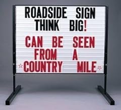 Roadside message board for sale  Delivered anywhere in USA 