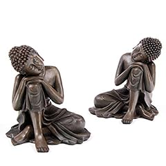 Wood effect buddha for sale  Delivered anywhere in UK