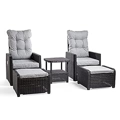 Vonhaus reclining rattan for sale  Delivered anywhere in UK