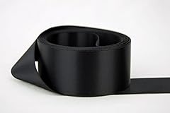 Black satin ribbon for sale  Delivered anywhere in UK