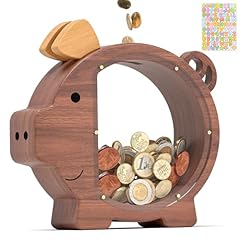 Summidate wooden piggy for sale  Delivered anywhere in USA 