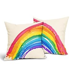 Aportt rainbow pillow for sale  Delivered anywhere in USA 