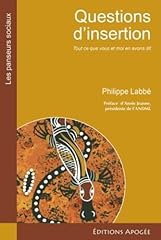Questions insertion d'occasion  Livré partout en France