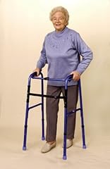 Deluxe folding walker for sale  Delivered anywhere in Ireland