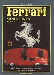 Ferrari miniatures 43 d'occasion  Livré partout en Belgiqu