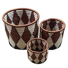 Handwoven african planter for sale  Delivered anywhere in USA 