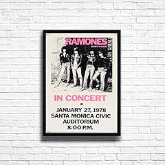 Ramones concert print for sale  Delivered anywhere in UK