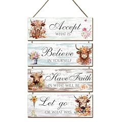 Highland cow decor for sale  Delivered anywhere in UK