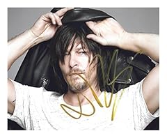 Norman reedus autographed for sale  Delivered anywhere in UK