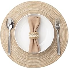 Round placemats set for sale  Delivered anywhere in USA 