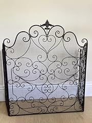 Freestanding metal firescreen for sale  Delivered anywhere in UK
