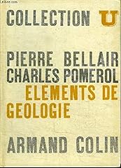 Elements geologie d'occasion  Livré partout en France
