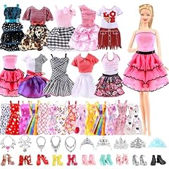 43pcs doll clothes for sale  Delivered anywhere in Ireland