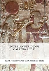 Egyptian religious calendar d'occasion  Livré partout en France