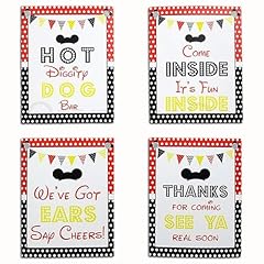 Mickey birthday signs for sale  Delivered anywhere in USA 