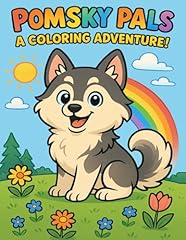 Pomsky pals coloring d'occasion  Livré partout en France