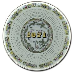 Calendar plate 1971 for sale  Delivered anywhere in UK