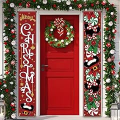 Christmas porch banner for sale  Delivered anywhere in USA 