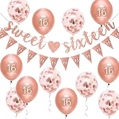 16th birthday decorations for sale  Delivered anywhere in UK