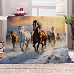 Galloping horse blanket for sale  Delivered anywhere in USA 