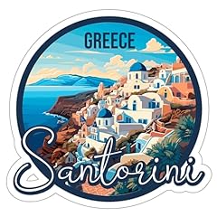Santorini sticker greece for sale  Delivered anywhere in USA 