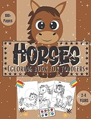 Horses coloring book for sale  Delivered anywhere in USA 