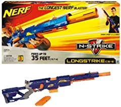 Nerf N-Strike Longstrike CS-6 Dart Blaster (Discontinued for sale  Delivered anywhere in USA 