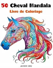 Livre coloriage cheval d'occasion  Livré partout en France