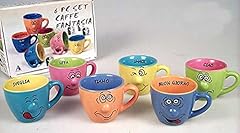 Tazze caffe faccia usato  Spedito ovunque in Italia 