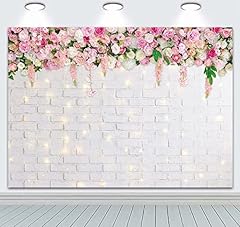 Flower wall backdrop for sale  Delivered anywhere in Ireland