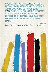 Foundation régence alger d'occasion  Livré partout en France
