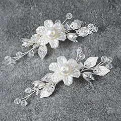 2pcs pearl flower for sale  Delivered anywhere in UK