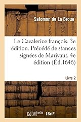 Cavalerice françois. édition d'occasion  Livré partout en France
