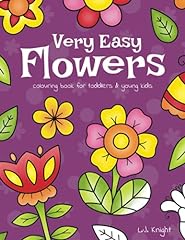 Easy flowers colouring for sale  Delivered anywhere in USA 