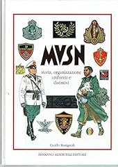 Mvsn. storia organizzazione usato  Spedito ovunque in Italia 