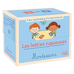 Lettres rugueuses montessori d'occasion  Livré partout en France