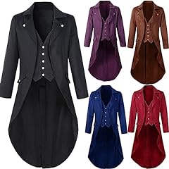Men steampunk tailcoat for sale  Delivered anywhere in UK