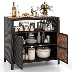 Gymax rattan gartenschrank gebraucht kaufen  Wird an jeden Ort in Deutschland