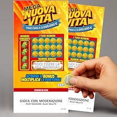 Biglietti gratta vinci usato  Spedito ovunque in Italia 