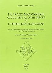 Franc maçonnerie occultiste d'occasion  Livré partout en France