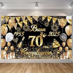Striscione buon compleanno usato  Spedito ovunque in Italia 