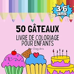 Gâteaux faciles colorier d'occasion  Livré partout en France