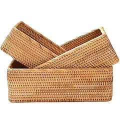 Rattan storage baskets for sale  Delivered anywhere in USA 